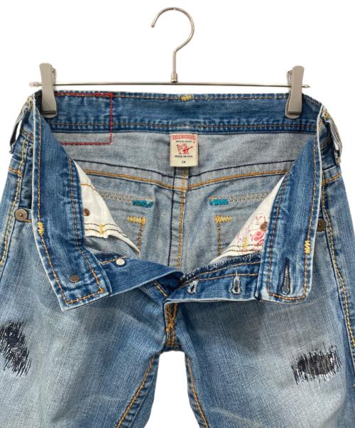 TRUE RELIGION（トゥルー レリジョン）TRUE RELIGION (トゥルー レリジョン) NATHAN デニムパンツ インディゴ サイズ:SIZE 73.5cm (W29)の古着・服飾アイテム