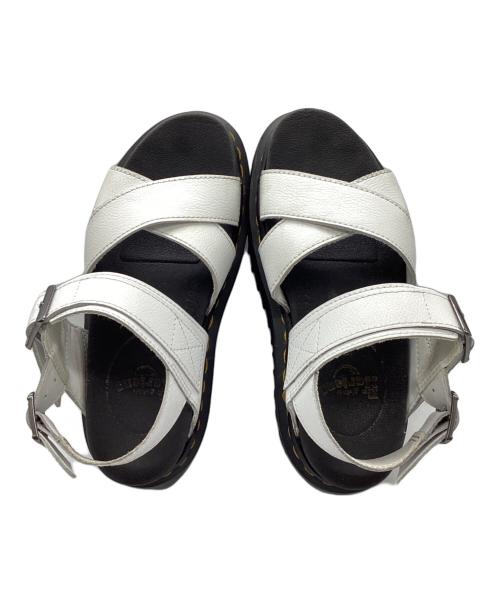 Dr.Martens（ドクターマーチン）Dr.Martens (ドクターマーチン) VOSS Ⅱ QUAD / ヴォス 2 クアッド ホワイト サイズ:UK3の古着・服飾アイテム