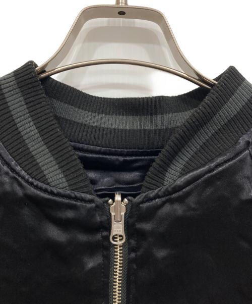 絡繰魂（カラクリタマシイ）絡繰魂 (カラクリタマシイ) 古の龍桜 リバーシブルスカジャン ブラック サイズ:XLの古着・服飾アイテム