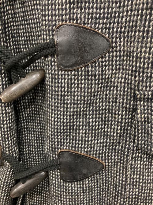 COMME des GARCONS HOMME（コムデギャルソン オム）COMME des GARCONS HOMME (コムデギャルソン オム) ウール混ダッフルコート ブラック サイズ:Mの古着・服飾アイテム