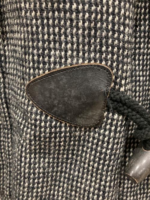 COMME des GARCONS HOMME（コムデギャルソン オム）COMME des GARCONS HOMME (コムデギャルソン オム) ウール混ダッフルコート ブラック サイズ:Mの古着・服飾アイテム