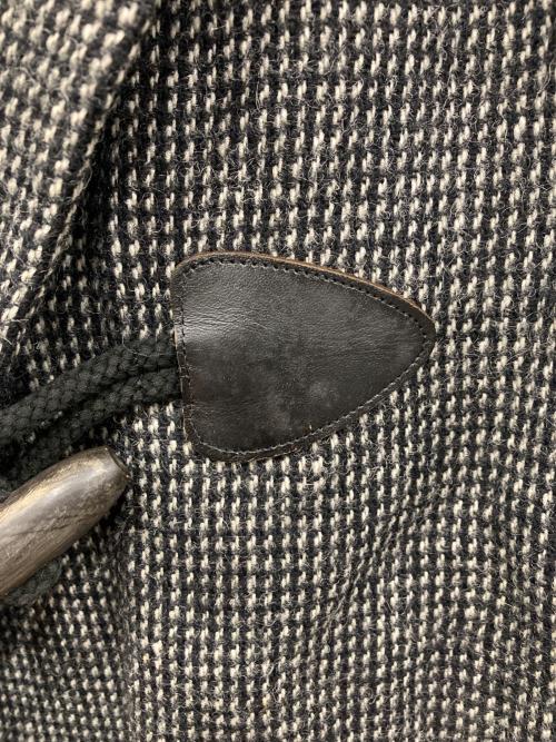 COMME des GARCONS HOMME（コムデギャルソン オム）COMME des GARCONS HOMME (コムデギャルソン オム) ウール混ダッフルコート ブラック サイズ:Mの古着・服飾アイテム