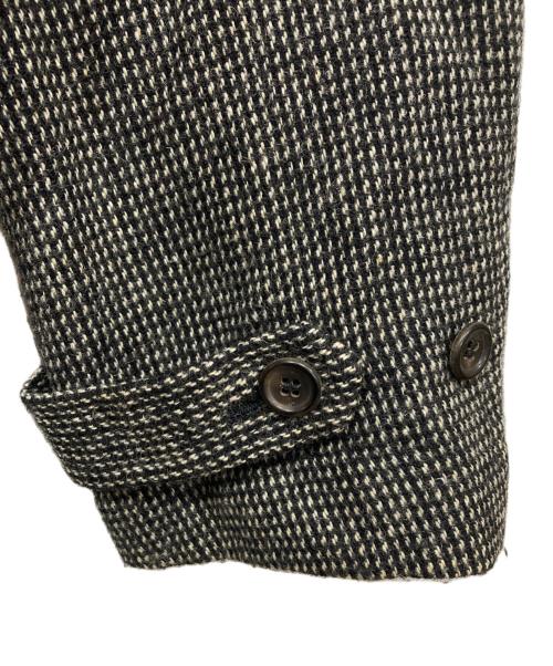 COMME des GARCONS HOMME（コムデギャルソン オム）COMME des GARCONS HOMME (コムデギャルソン オム) ウール混ダッフルコート ブラック サイズ:Mの古着・服飾アイテム