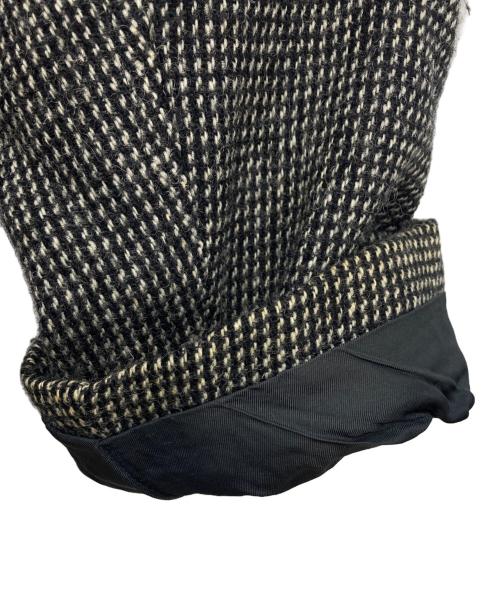 COMME des GARCONS HOMME（コムデギャルソン オム）COMME des GARCONS HOMME (コムデギャルソン オム) ウール混ダッフルコート ブラック サイズ:Mの古着・服飾アイテム