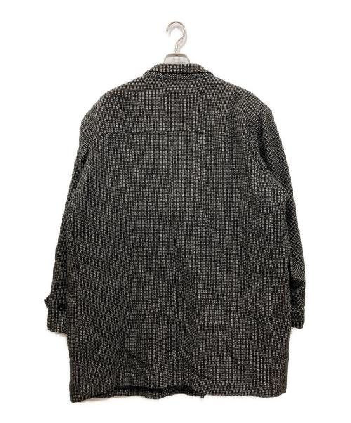 COMME des GARCONS HOMME（コムデギャルソン オム）COMME des GARCONS HOMME (コムデギャルソン オム) ウール混ダッフルコート ブラック サイズ:Mの古着・服飾アイテム