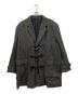 COMME des GARCONS HOMME（コムデギャルソン オム）の古着「ウール混ダッフルコート」｜ブラック