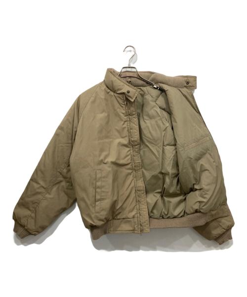 Eddie Bauer（エディーバウアー）Eddie Bauer (エディーバウアー) ダウンジャケット ベージュ サイズ:Lの古着・服飾アイテム