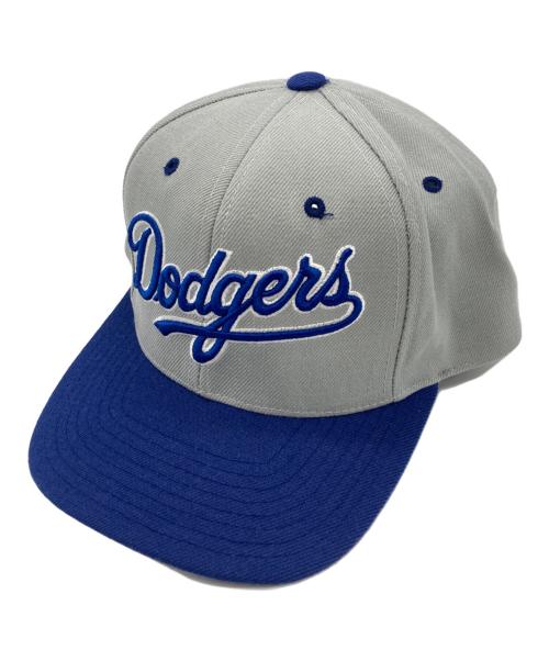 drew pearson（ドリューピアソン）drew pearson (ドリューピアソン) キャップ ブルー×グレーの古着・服飾アイテム