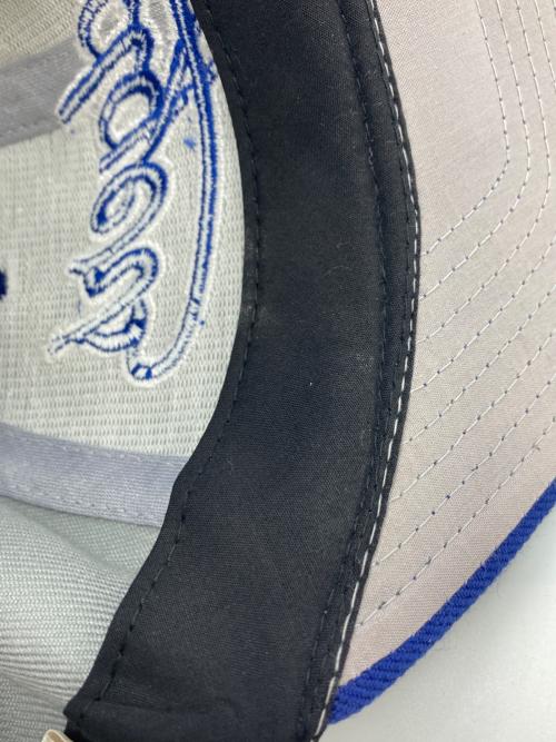 drew pearson（ドリューピアソン）drew pearson (ドリューピアソン) キャップ ブルー×グレーの古着・服飾アイテム