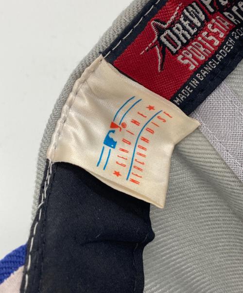 drew pearson（ドリューピアソン）drew pearson (ドリューピアソン) キャップ ブルー×グレーの古着・服飾アイテム