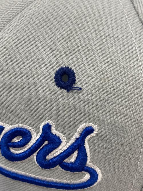 drew pearson（ドリューピアソン）drew pearson (ドリューピアソン) キャップ ブルー×グレーの古着・服飾アイテム
