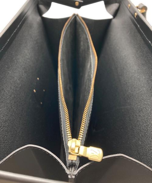 LOUIS VUITTON（ルイ ヴィトン）LOUIS VUITTON (ルイ ヴィトン) ビジネスバッグ ブラックの古着・服飾アイテム