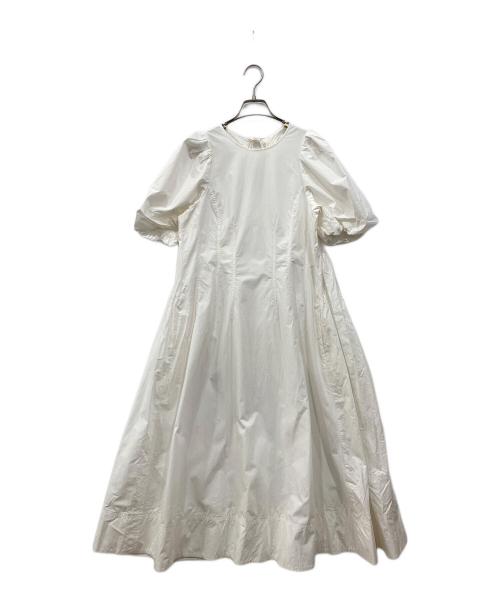 CELFORD（セルフォード）CELFORD (セルフォード) 半袖ワンピース ホワイト サイズ:36の古着・服飾アイテム