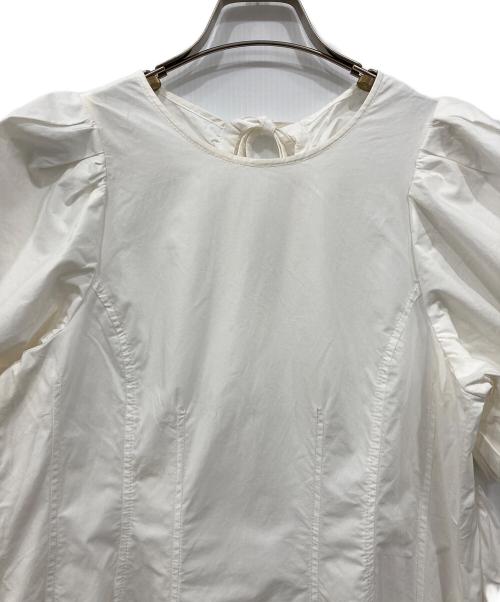 CELFORD（セルフォード）CELFORD (セルフォード) 半袖ワンピース ホワイト サイズ:36の古着・服飾アイテム