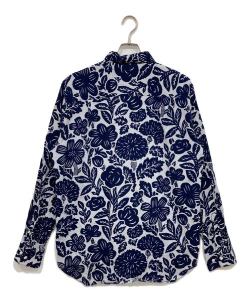 SOU・SOU（ソウソウ）SOU・SOU (ソウソウ) 総柄シャツ ネイビー サイズ:Lの古着・服飾アイテム