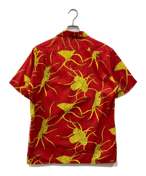 BEAMS PLUS（ビームスプラス）BEAMS PLUS (ビームスプラス) DALE HOPE (デール・ホープ) アロハシャツ レッド サイズ:Lの古着・服飾アイテム