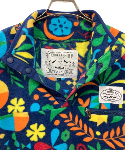 POLeR（ポーラー）POLeR (ポーラー) フリースジャケット マルチカラー サイズ:Lの古着・服飾アイテム