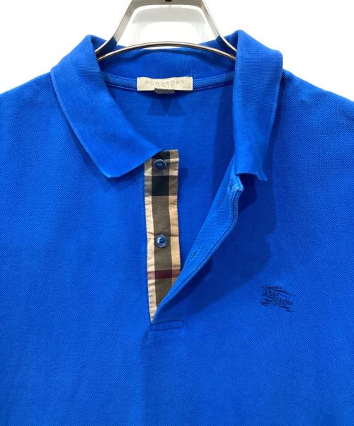 BURBERRY BRIT（バーバリーブリット）BURBERRY BRIT (バーバリーブリット) ポロシャツ ブルー サイズ:Sの古着・服飾アイテム