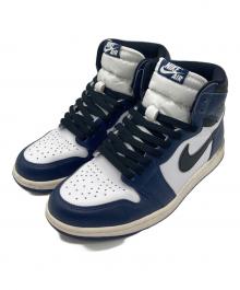 NIKE（ナイキ）の古着「ハイカットスニーカー」｜ホワイト×ネイビー