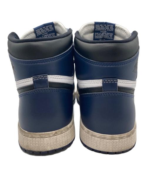 NIKE（ナイキ）NIKE (ナイキ) ハイカットスニーカー ホワイト×ネイビー サイズ:26㎝の古着・服飾アイテム