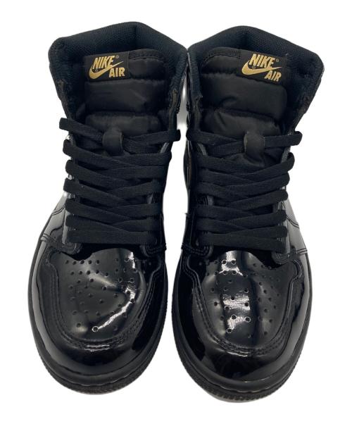NIKE（ナイキ）NIKE (ナイキ) ハイカットスニーカー ブラック×ゴールド サイズ:25.5㎝の古着・服飾アイテム