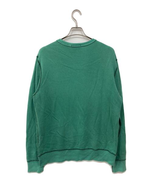 POLO RALPH LAUREN（ポロ・ラルフローレン）POLO RALPH LAUREN (ポロ・ラルフローレン) プリントスウェット グリーン サイズ:Lの古着・服飾アイテム
