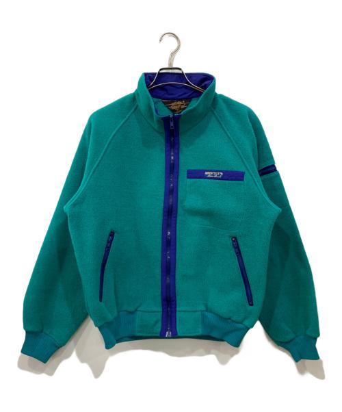 Eddie Bauer（エディーバウアー）Eddie Bauer (エディーバウアー) フリースジャケット グリーン サイズ:Mの古着・服飾アイテム