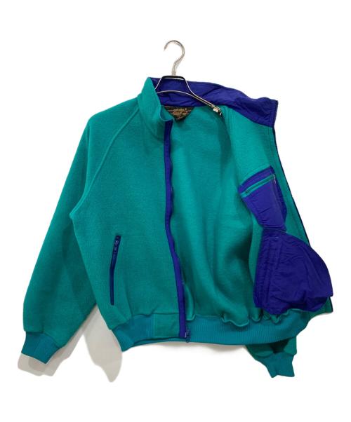 Eddie Bauer（エディーバウアー）Eddie Bauer (エディーバウアー) フリースジャケット グリーン サイズ:Mの古着・服飾アイテム