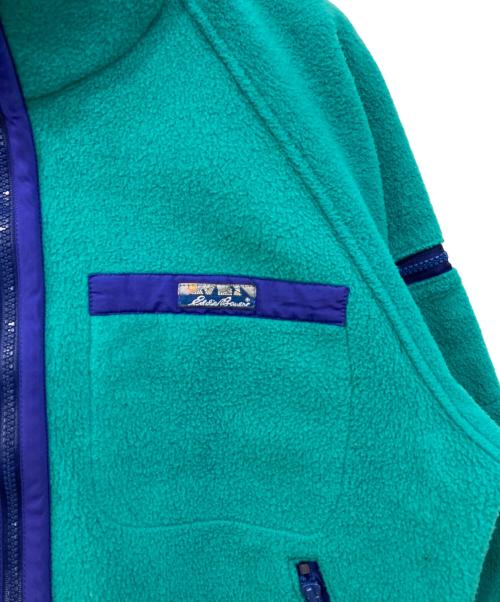 Eddie Bauer（エディーバウアー）Eddie Bauer (エディーバウアー) フリースジャケット グリーン サイズ:Mの古着・服飾アイテム
