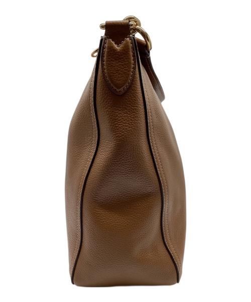 FURLA（フルラ）FURLA (フルラ) ホーボーショルダーバッグ ブラウンの古着・服飾アイテム