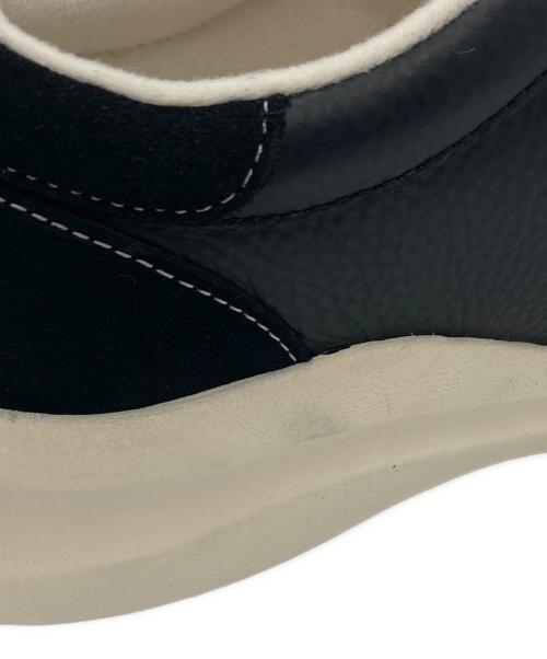 via SANGACIO（ヴィア・サンガチオ）via SANGACIO (ヴィア・サンガチオ) レザーローカットスニーカー ブラック サイズ:27㎝の古着・服飾アイテム