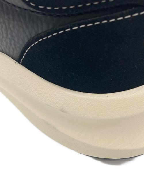 via SANGACIO（ヴィア・サンガチオ）via SANGACIO (ヴィア・サンガチオ) レザーローカットスニーカー ブラック サイズ:27㎝の古着・服飾アイテム