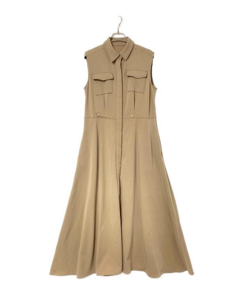 L'Or（ロル）L'Or (ロル) ノースリーブワンピース ベージュ サイズ:FREEの古着・服飾アイテム