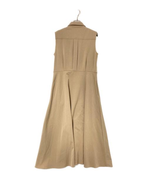 L'Or（ロル）L'Or (ロル) ノースリーブワンピース ベージュ サイズ:FREEの古着・服飾アイテム