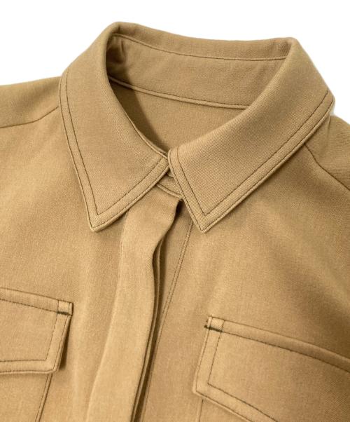 L'Or（ロル）L'Or (ロル) ノースリーブワンピース ベージュ サイズ:FREEの古着・服飾アイテム