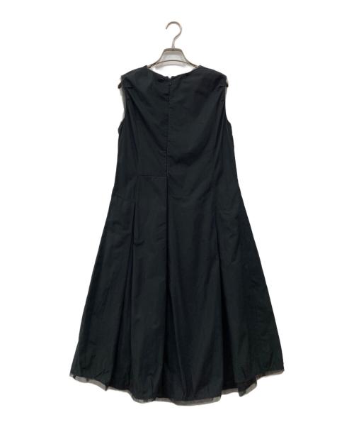 IWISH Y’s bis（アイウィッシュ ワイズビス）IWISH Y’s bis (アイウィッシュ ワイズビス) ノースリーブワンピース ブラック サイズ:記載なしの古着・服飾アイテム