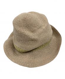 Yohji Yamamoto pour homme（ヨウジヤマモト プールオム）の古着「リネンコットンハット」｜ベージュ