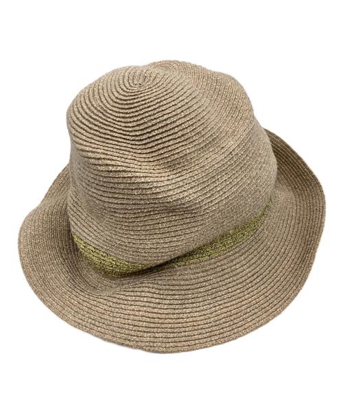 Yohji Yamamoto pour homme（ヨウジヤマモト プールオム）Yohji Yamamoto pour homme (ヨウジヤマモト プールオム) リネンコットンハット ベージュの古着・服飾アイテム