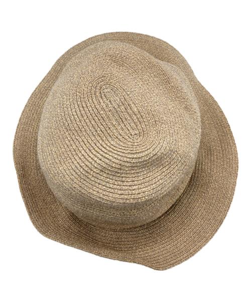 Yohji Yamamoto pour homme（ヨウジヤマモト プールオム）Yohji Yamamoto pour homme (ヨウジヤマモト プールオム) リネンコットンハット ベージュの古着・服飾アイテム