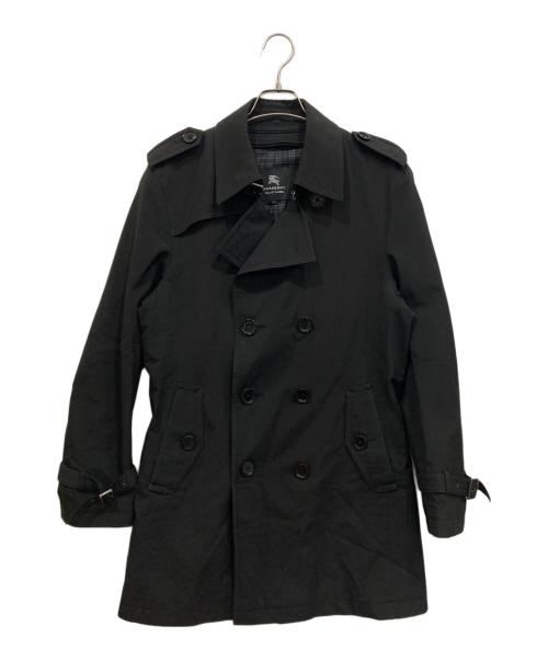 BURBERRY BLACK LABEL（バーバリーブラックレーベル）BURBERRY BLACK LABEL (バーバリーブラックレーベル) トレンチコート ブラック サイズ:Lの古着・服飾アイテム