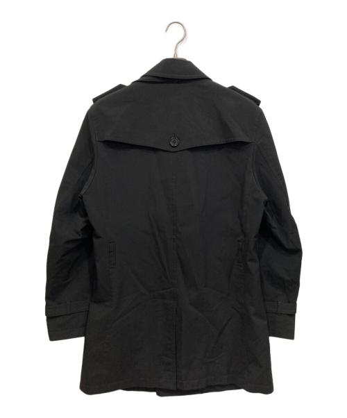BURBERRY BLACK LABEL（バーバリーブラックレーベル）BURBERRY BLACK LABEL (バーバリーブラックレーベル) トレンチコート ブラック サイズ:Lの古着・服飾アイテム
