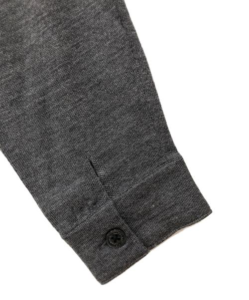 BLACK LABEL CRESTBRIDGE（ブラックレーベル クレストブリッジ）BLACK LABEL CRESTBRIDGE (ブラックレーベル クレストブリッジ) Vネックニット グレー サイズ:Mの古着・服飾アイテム
