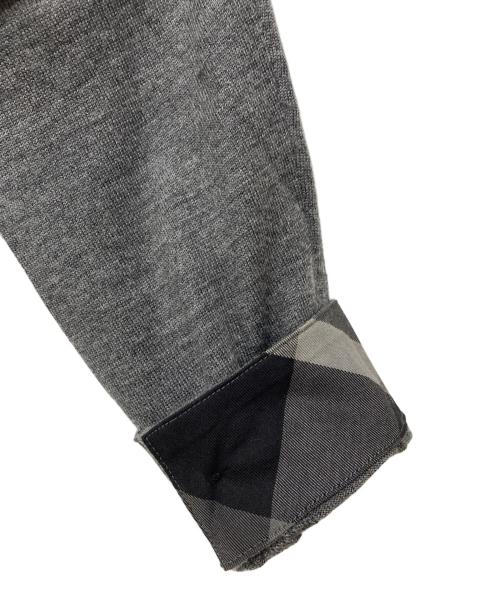 BLACK LABEL CRESTBRIDGE（ブラックレーベル クレストブリッジ）BLACK LABEL CRESTBRIDGE (ブラックレーベル クレストブリッジ) Vネックニット グレー サイズ:Mの古着・服飾アイテム