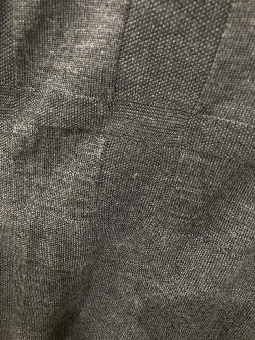 BLACK LABEL CRESTBRIDGE（ブラックレーベル クレストブリッジ）BLACK LABEL CRESTBRIDGE (ブラックレーベル クレストブリッジ) Vネックニット グレー サイズ:Mの古着・服飾アイテム