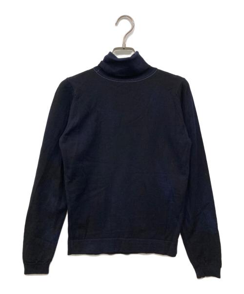 JOHN SMEDLEY（ジョンスメドレー）JOHN SMEDLEY (ジョンスメドレー) タートルネックニット ネイビー サイズ:Sの古着・服飾アイテム
