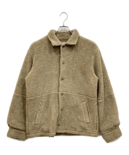 naissance（ネサーンス）naissance (ネサーンス) フリースジャケット ベージュ サイズ:Mの古着・服飾アイテム