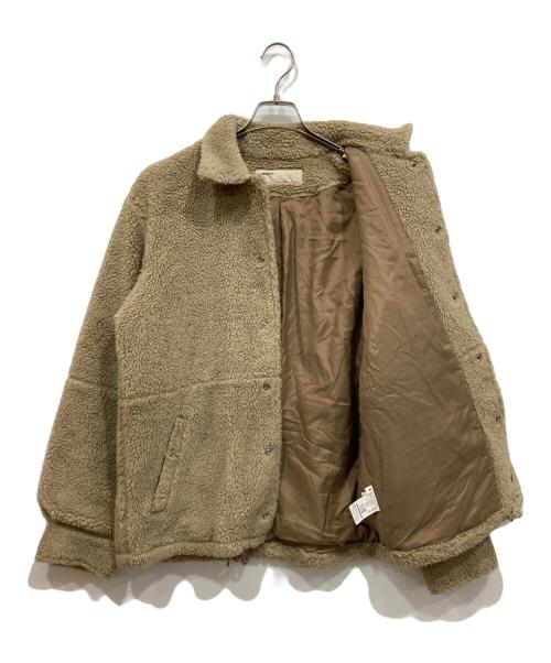 naissance（ネサーンス）naissance (ネサーンス) フリースジャケット ベージュ サイズ:Mの古着・服飾アイテム