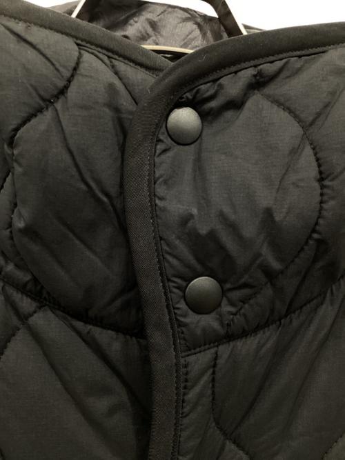 WILD THINGS（ワイルドシングス）WILD THINGS (ワイルドシングス) W'S QUILTED LONG COAT -TAUPE/キルティングロングコート ブラック サイズ:Mの古着・服飾アイテム