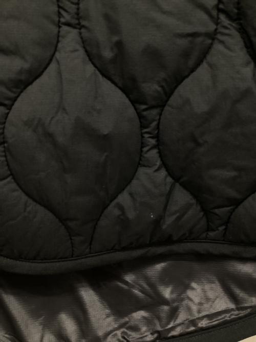 WILD THINGS（ワイルドシングス）WILD THINGS (ワイルドシングス) W'S QUILTED LONG COAT -TAUPE/キルティングロングコート ブラック サイズ:Mの古着・服飾アイテム