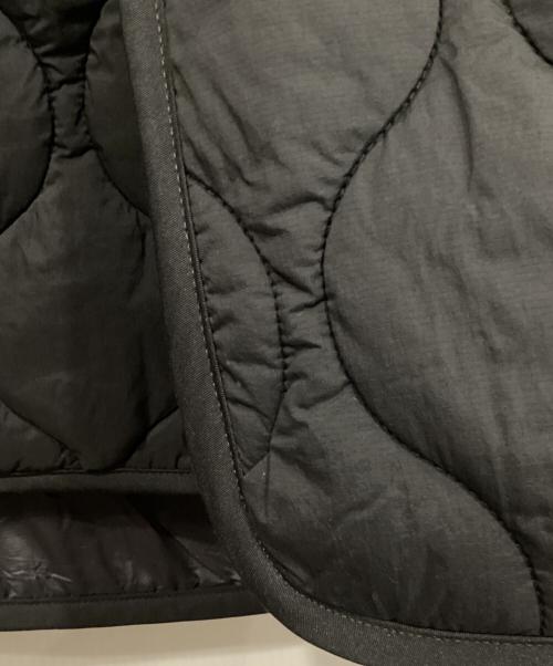 WILD THINGS（ワイルドシングス）WILD THINGS (ワイルドシングス) W'S QUILTED LONG COAT -TAUPE/キルティングロングコート ブラック サイズ:Mの古着・服飾アイテム